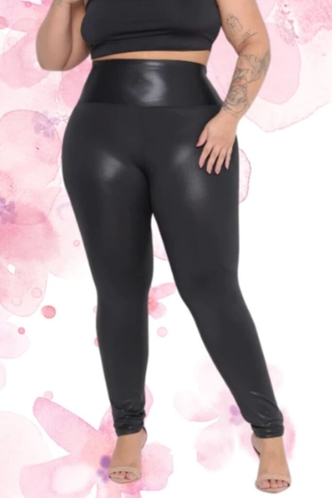 calça preta plus size