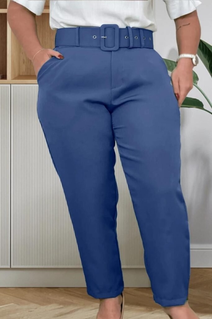 calça plus social