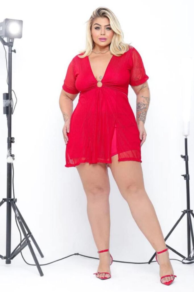 macaquinho plus size
