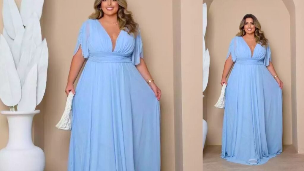 vestido madrinha plus size